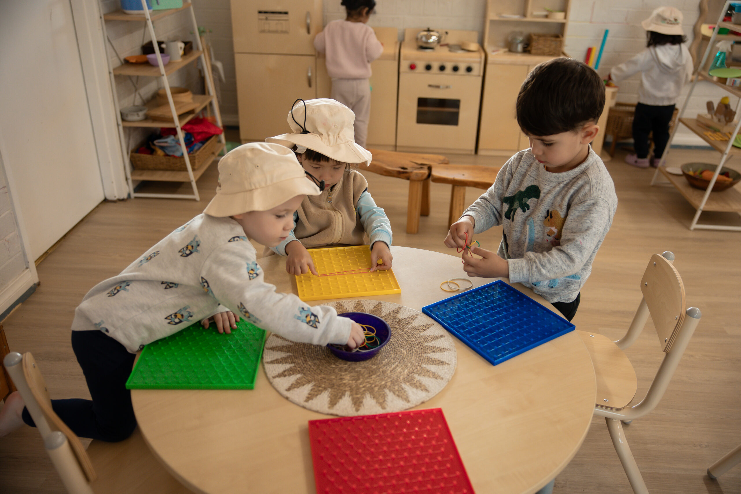 Early Learning Centre playing Indoor Game at over the hill acadamey